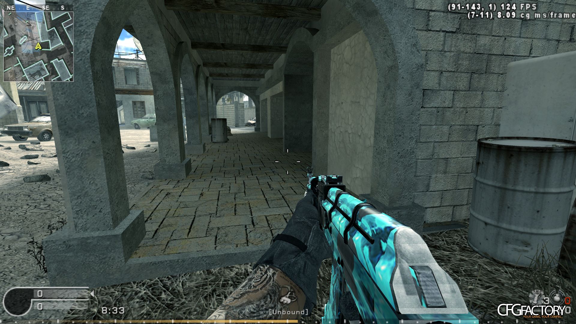 AK47 Blue Heat