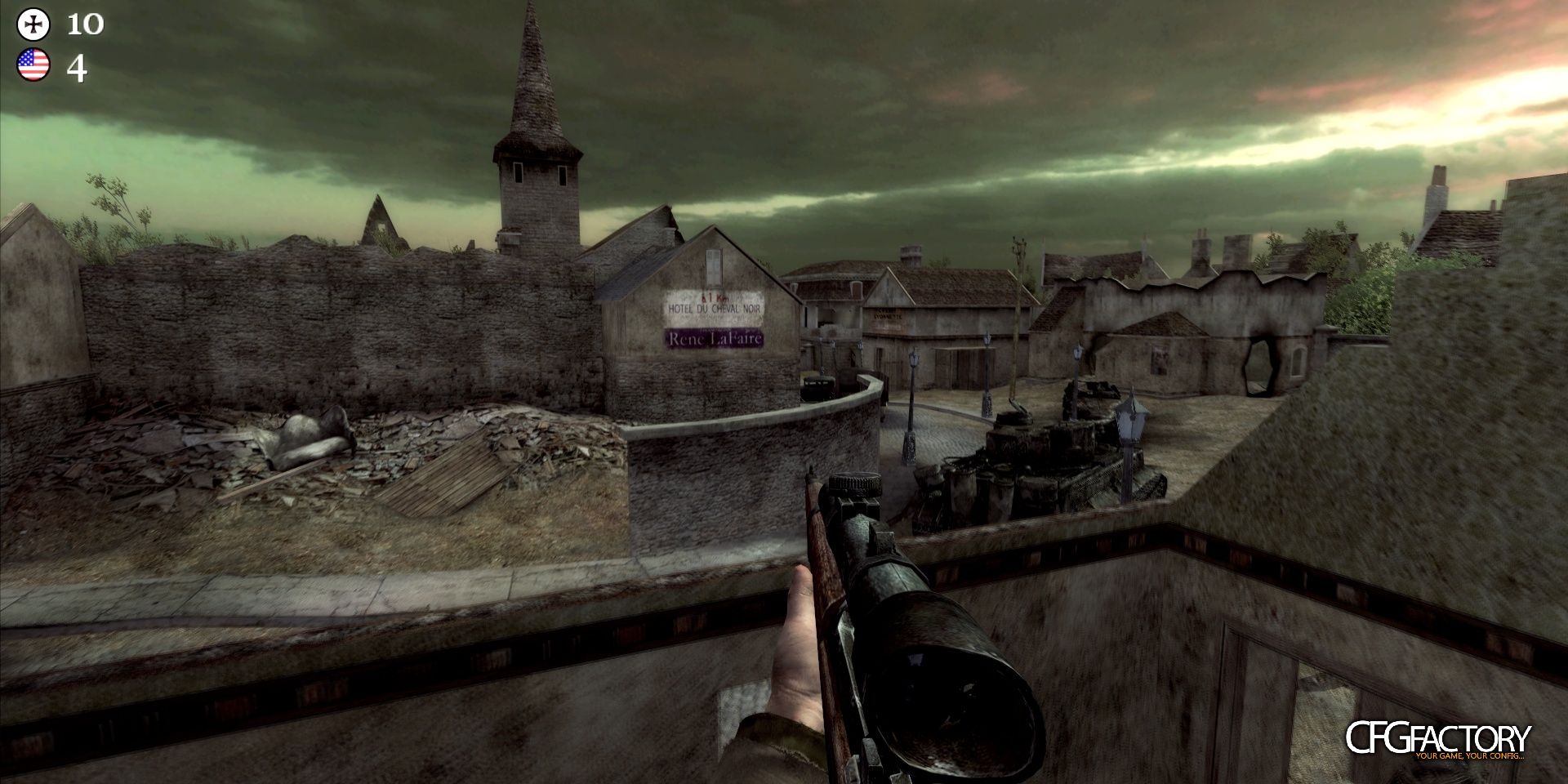 Greeny sky