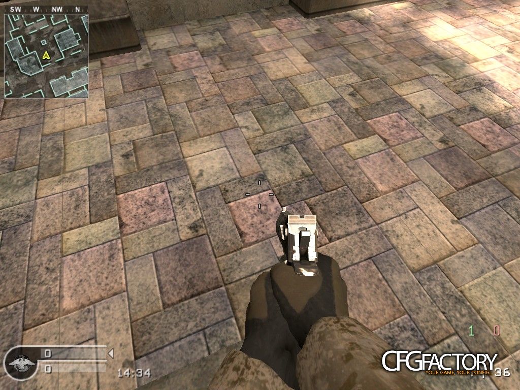 Colored Bricky Floor