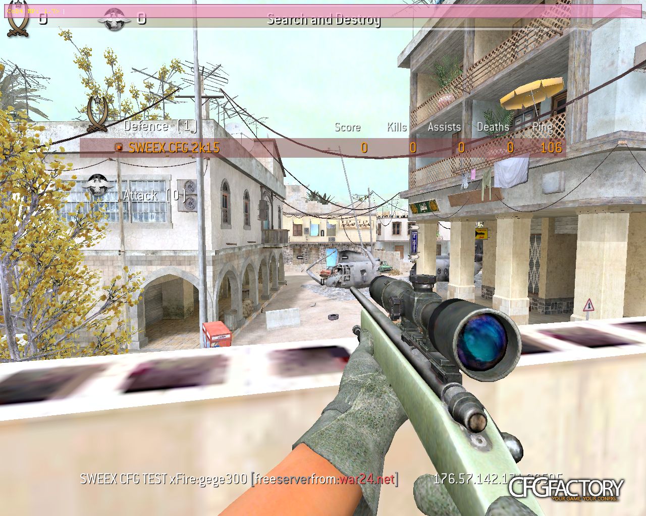 SWEEX 2k15 Config