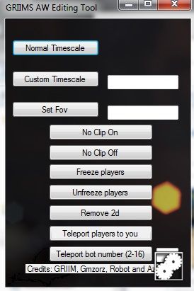 Advanced Warfare Editing tool