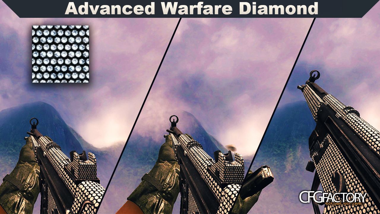 Advanced Warfare Diamond MP5