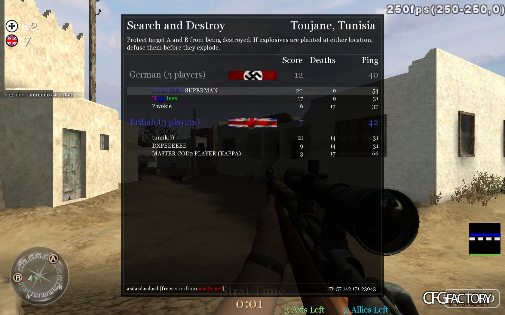 COD2 SUPERMAN CFG