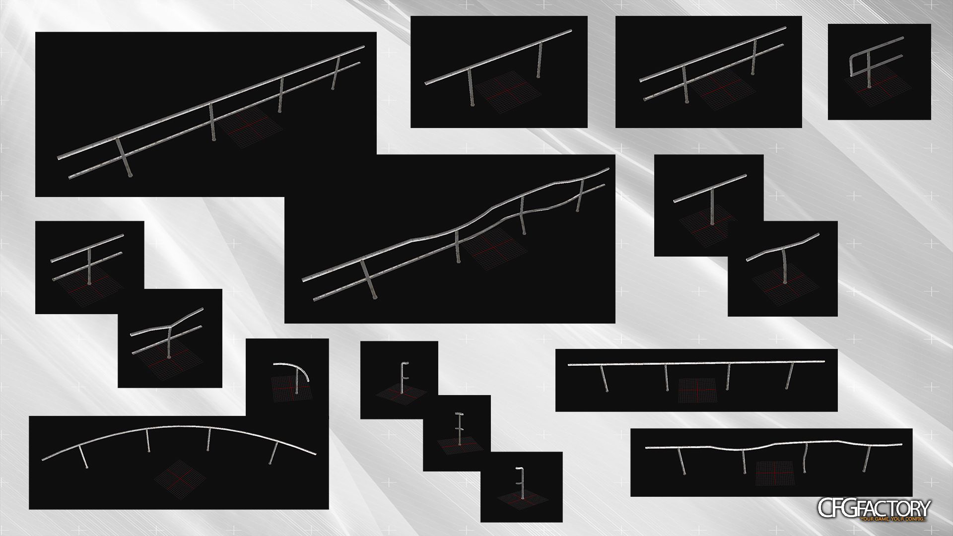 xModels 4 WAW - rus handrails