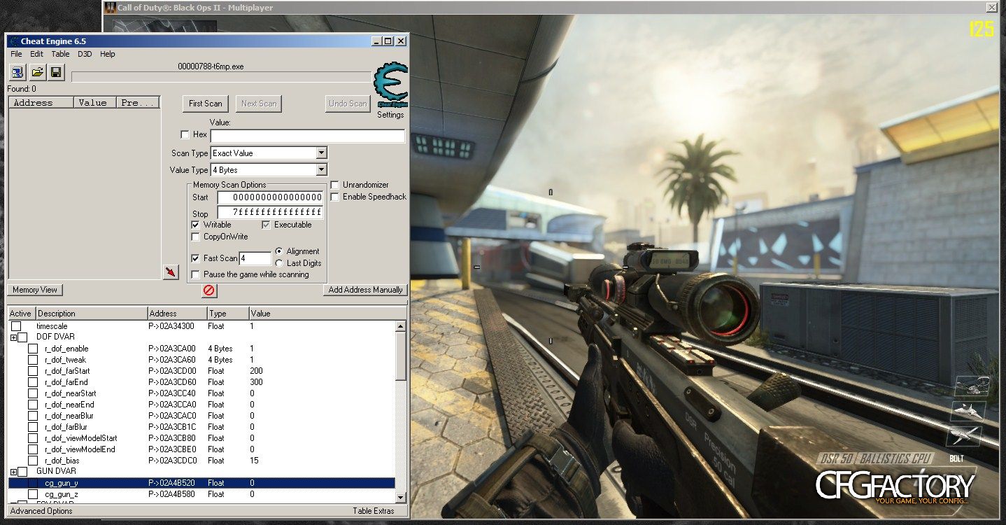BO2 REDACTED CHEAT ENGINE TABLE