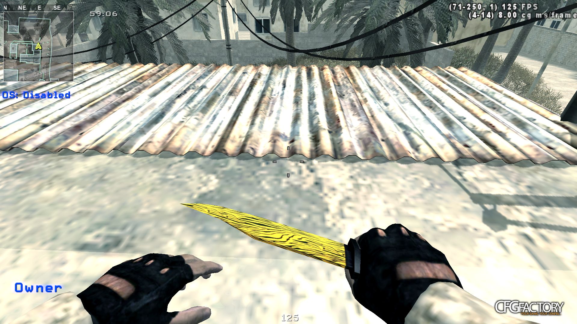 M9 Bayonet Tiger Tooth