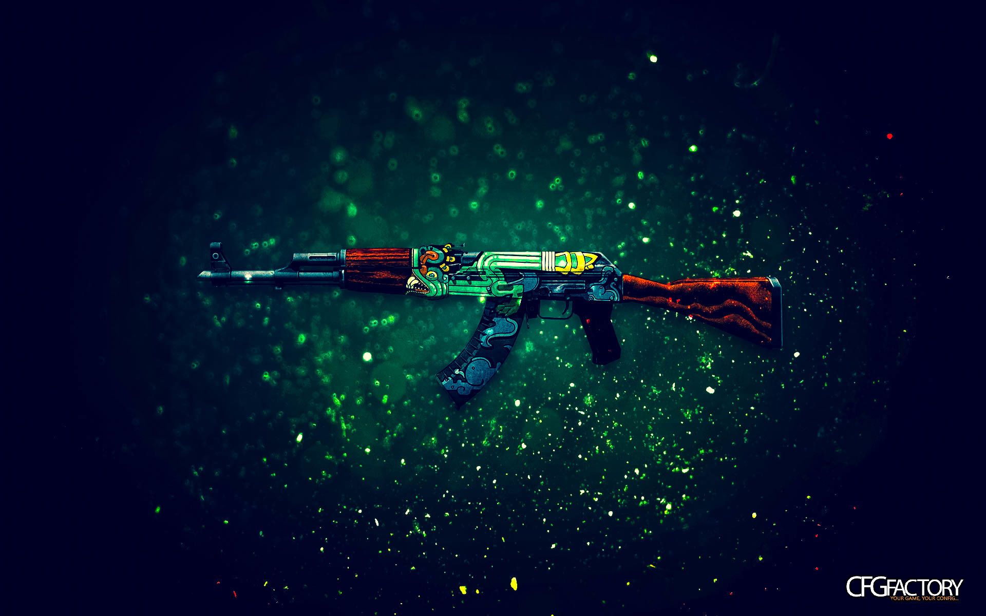 Menu background ( AK-47 ) + music