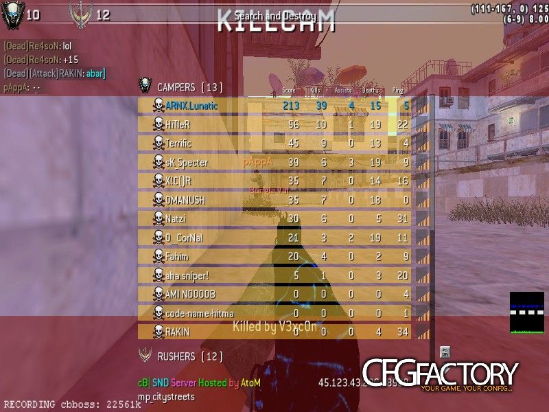 ARNX.Lunatic COD4 Config