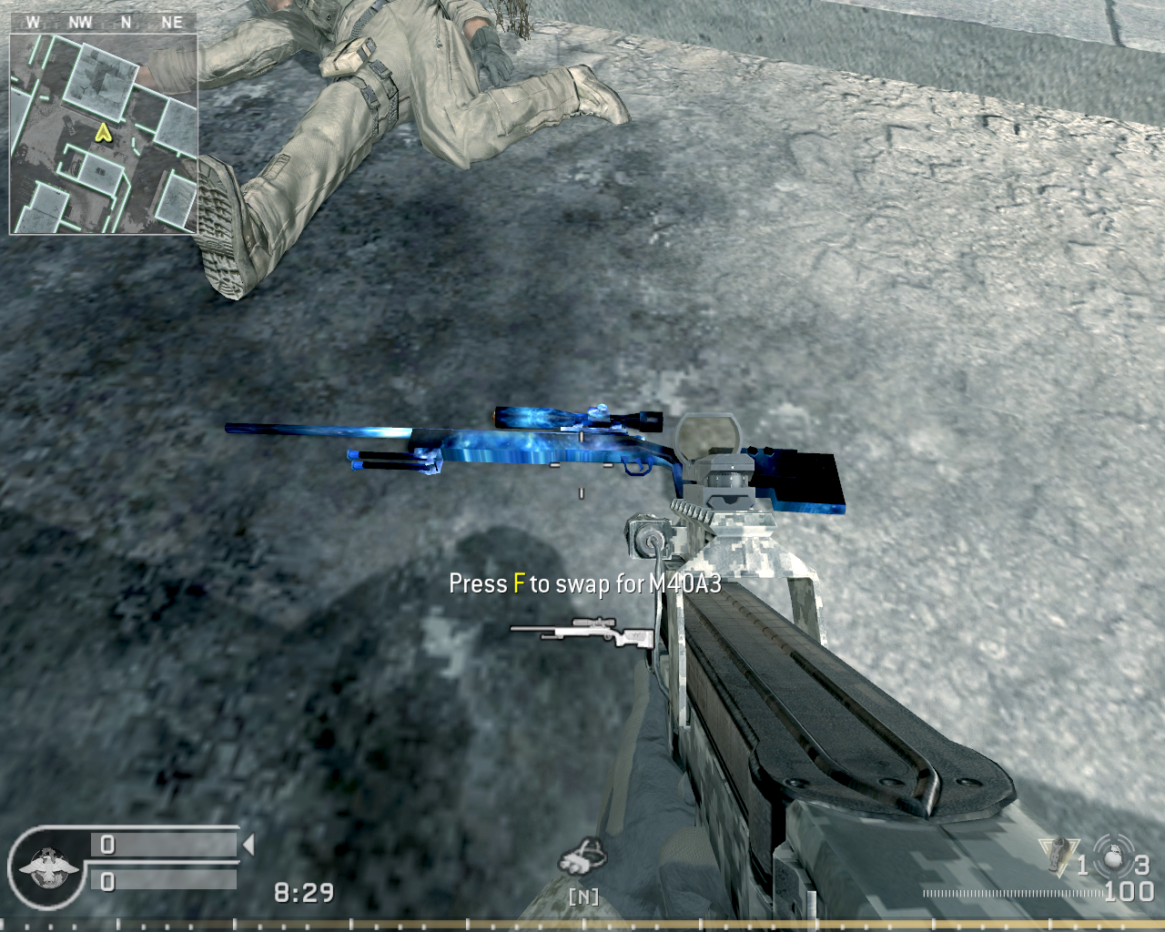 Galaxy Look Camo M40A3