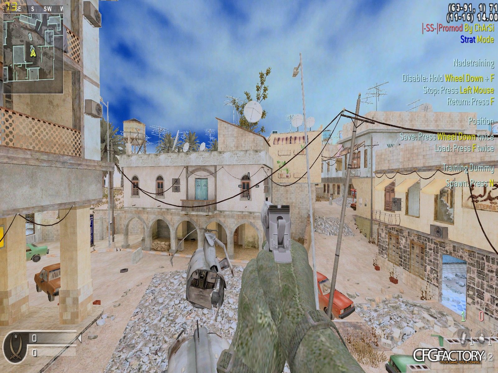 Ferocious next level Cfg for cod4.
