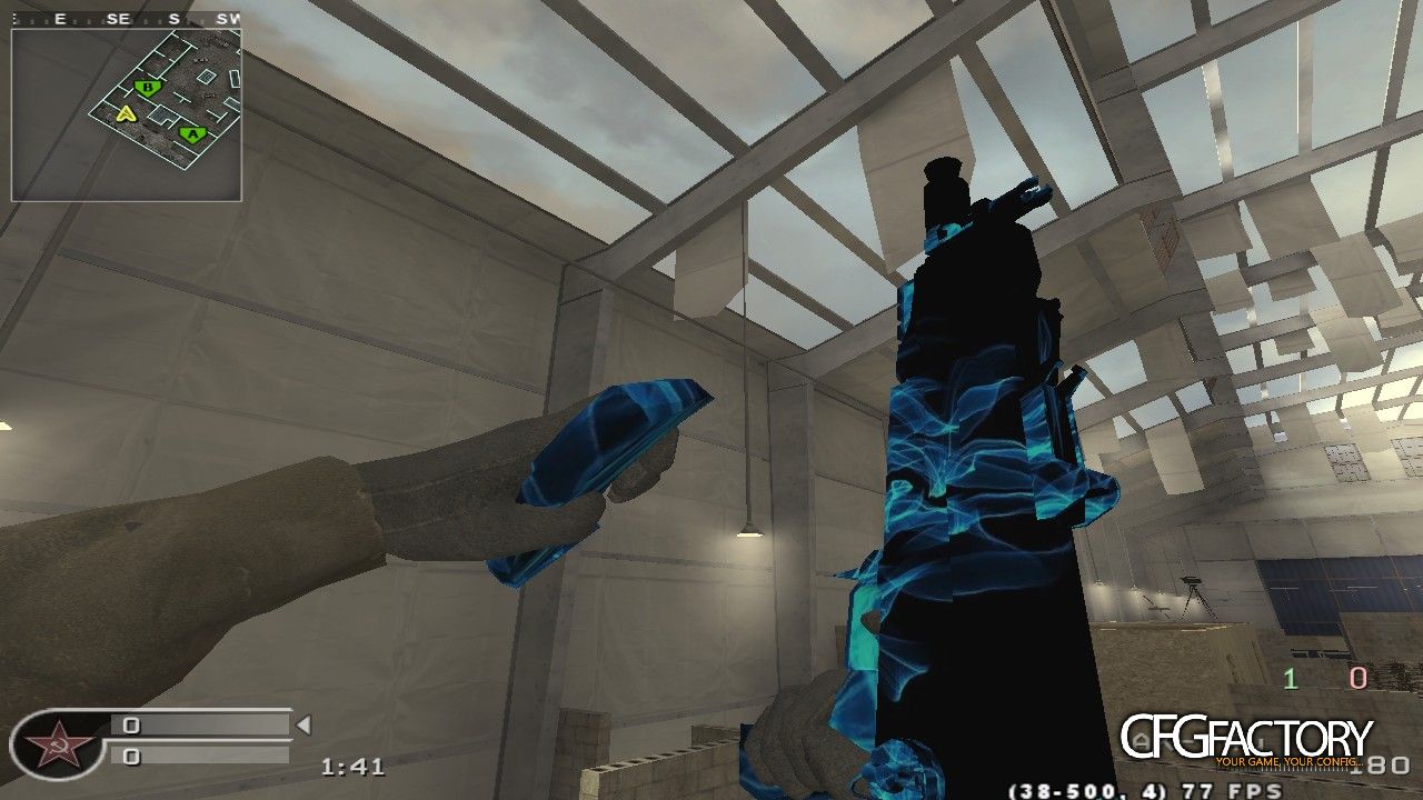 Blue Lighting Effect