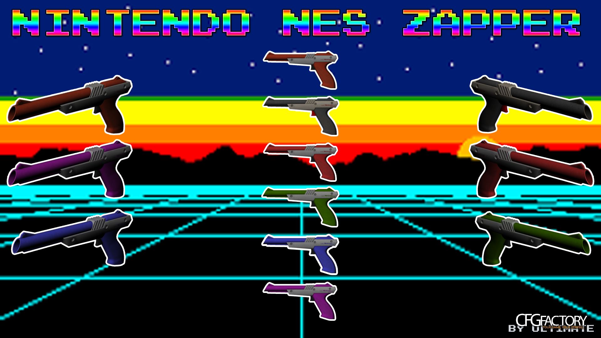 Nintendo NES Zapper Pistol 1985