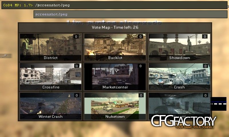 Votemap MW2
