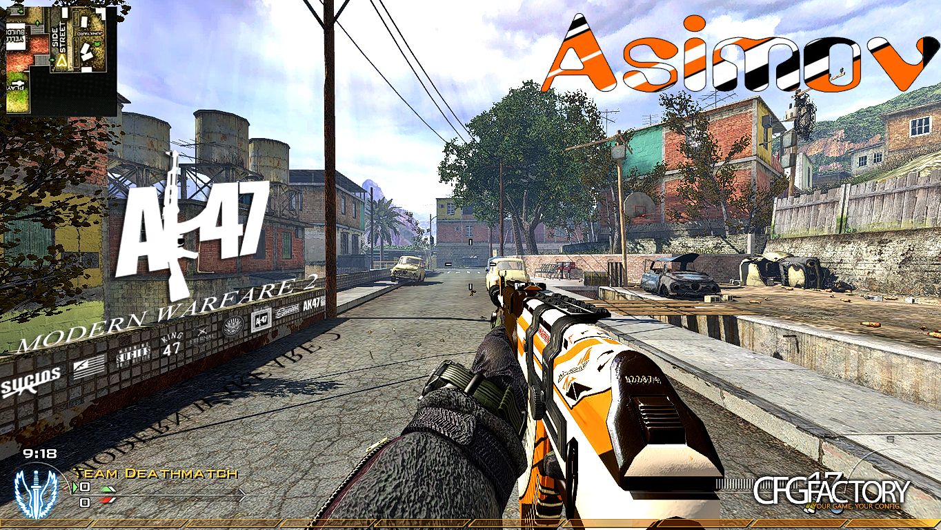 COD:MW2  AK-47 ASIIMOV