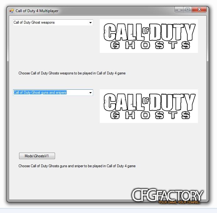 Call of Duty 4 Mods, Ghosts V2