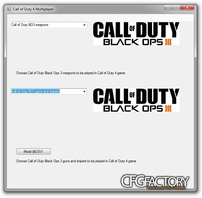 Call of Duty 4 Mods, BO3V1