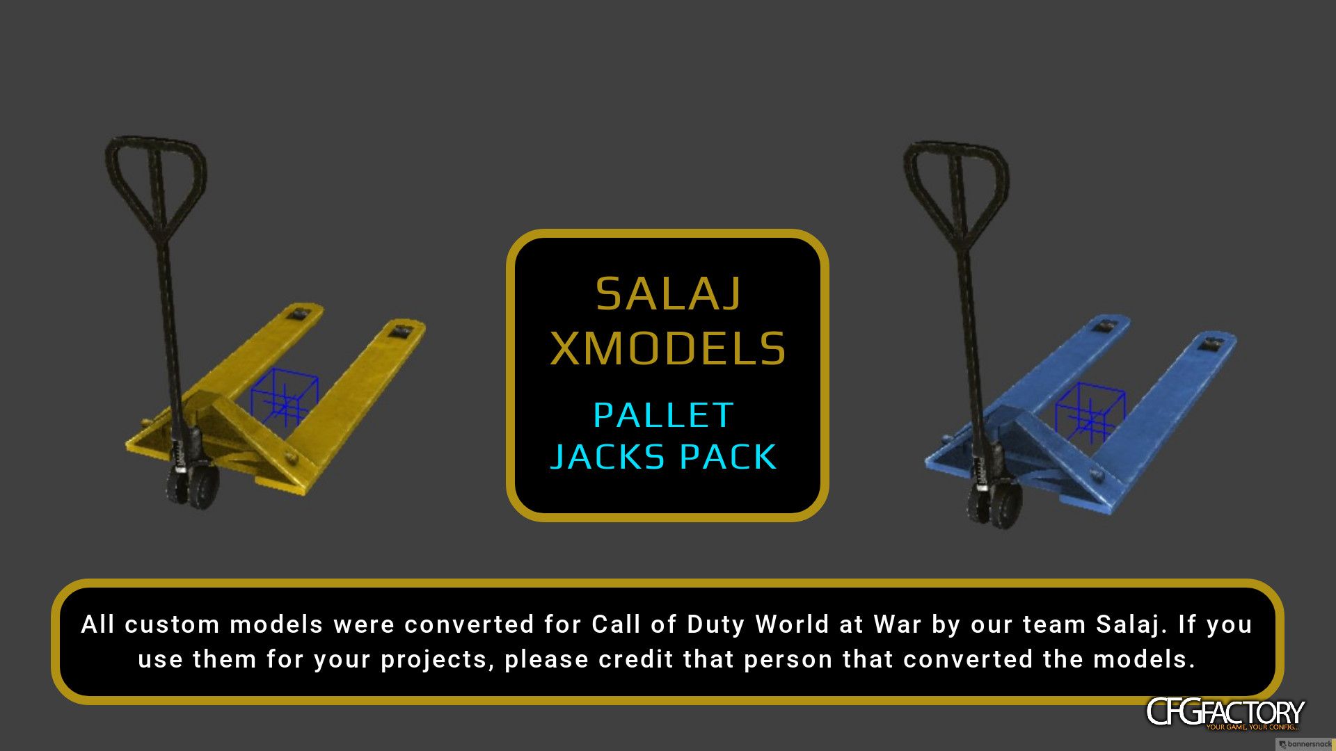 SALAJ - Pallet Jacks Pack