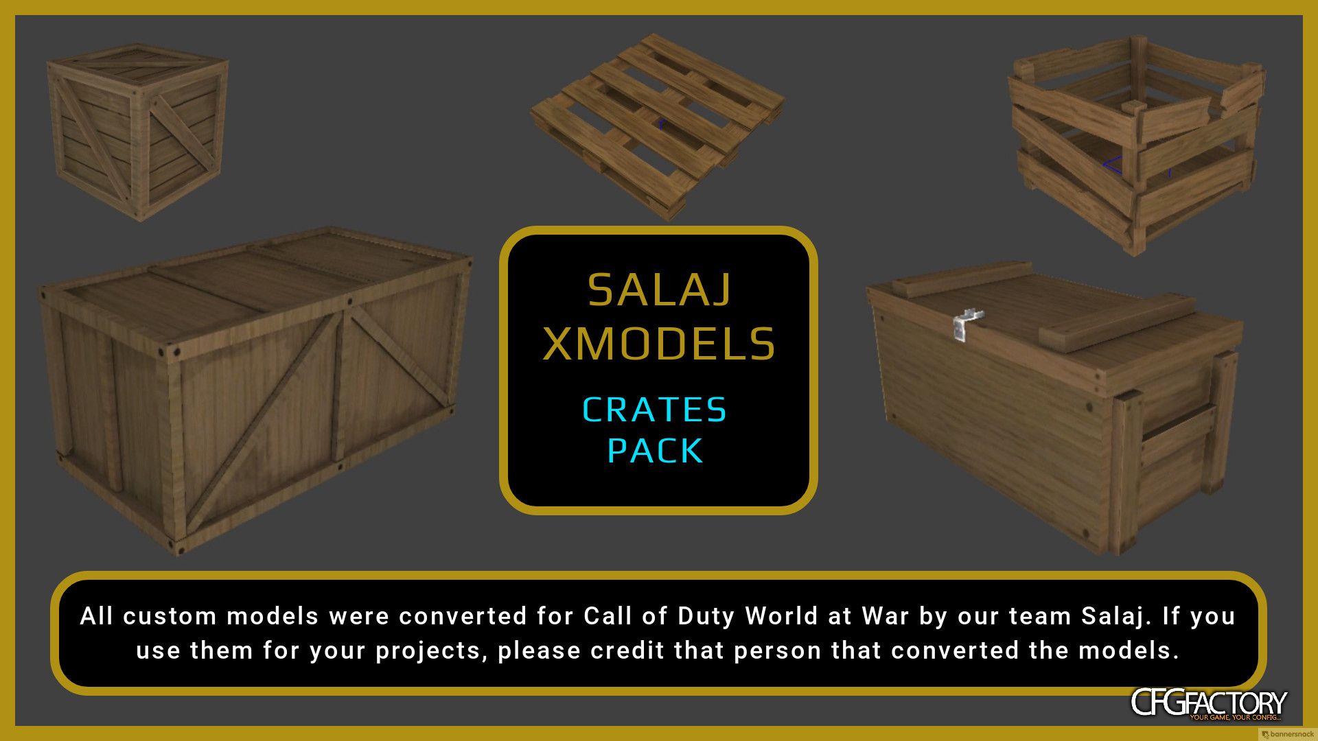 Salaj - Crates Pack