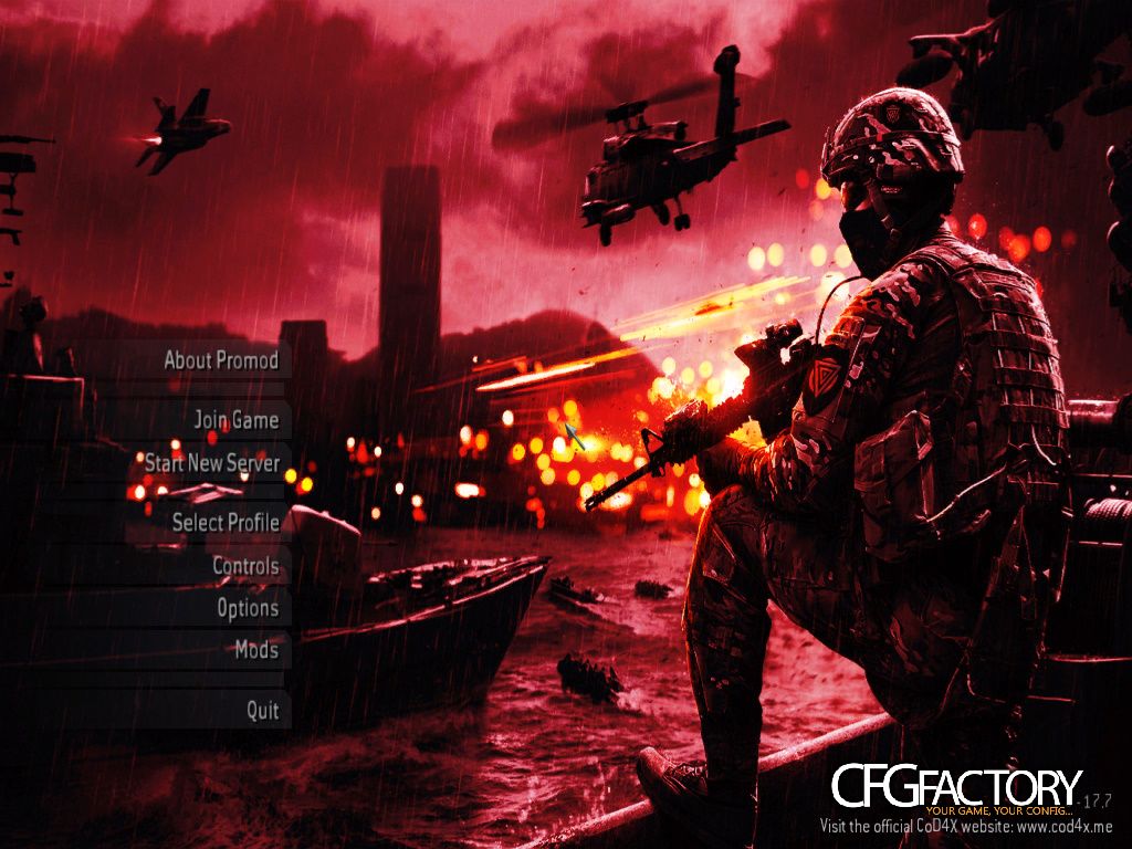 MENU COD4