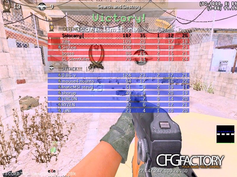 ScreaM=D Cod4 cfg <3