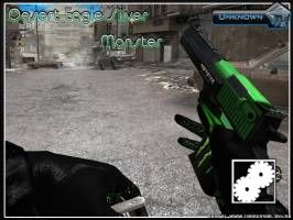 Desert Eagle Silver Monster