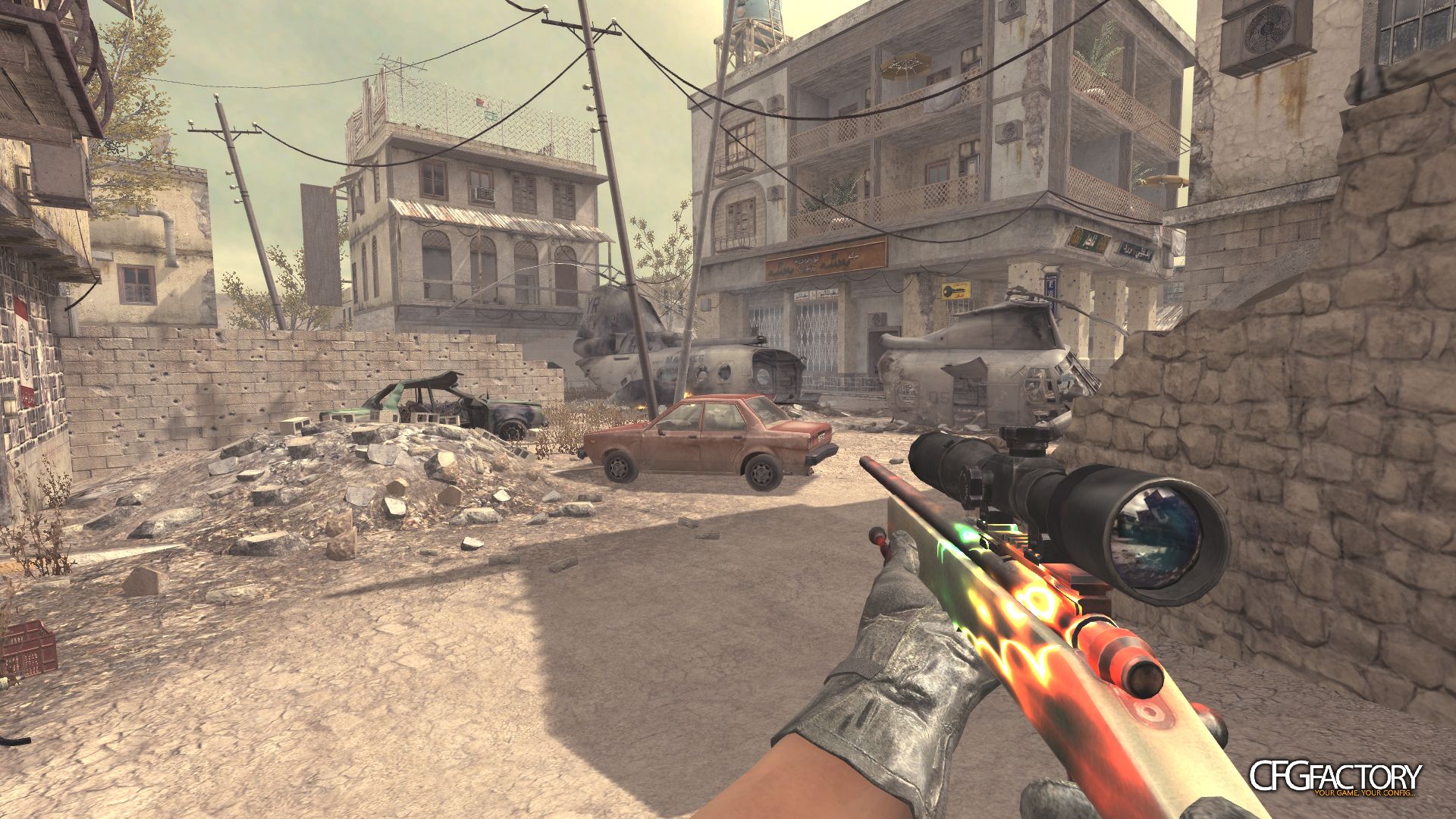 M40A3 Animated Glowing Camo - Pub Games