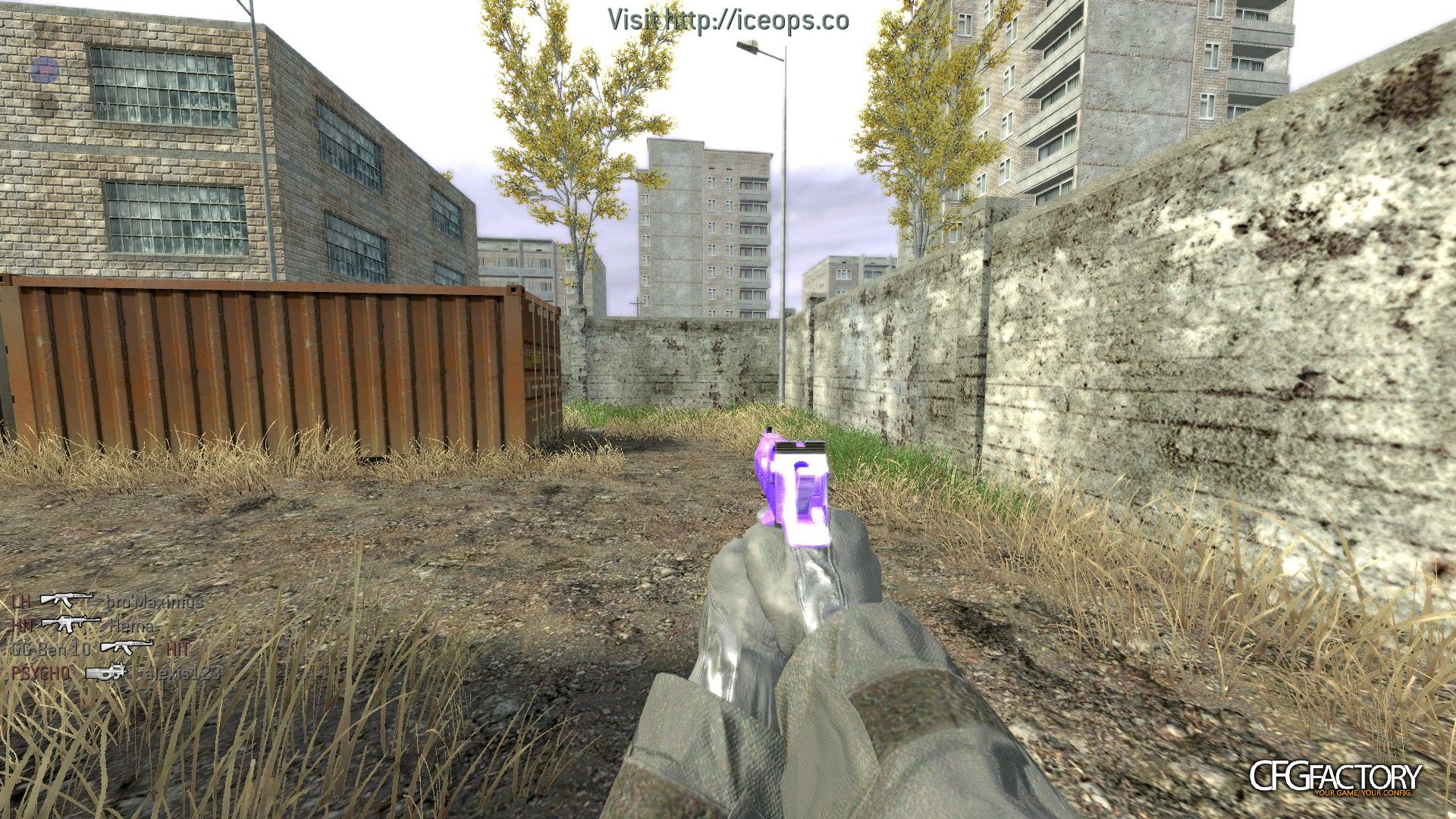 Purple deagle