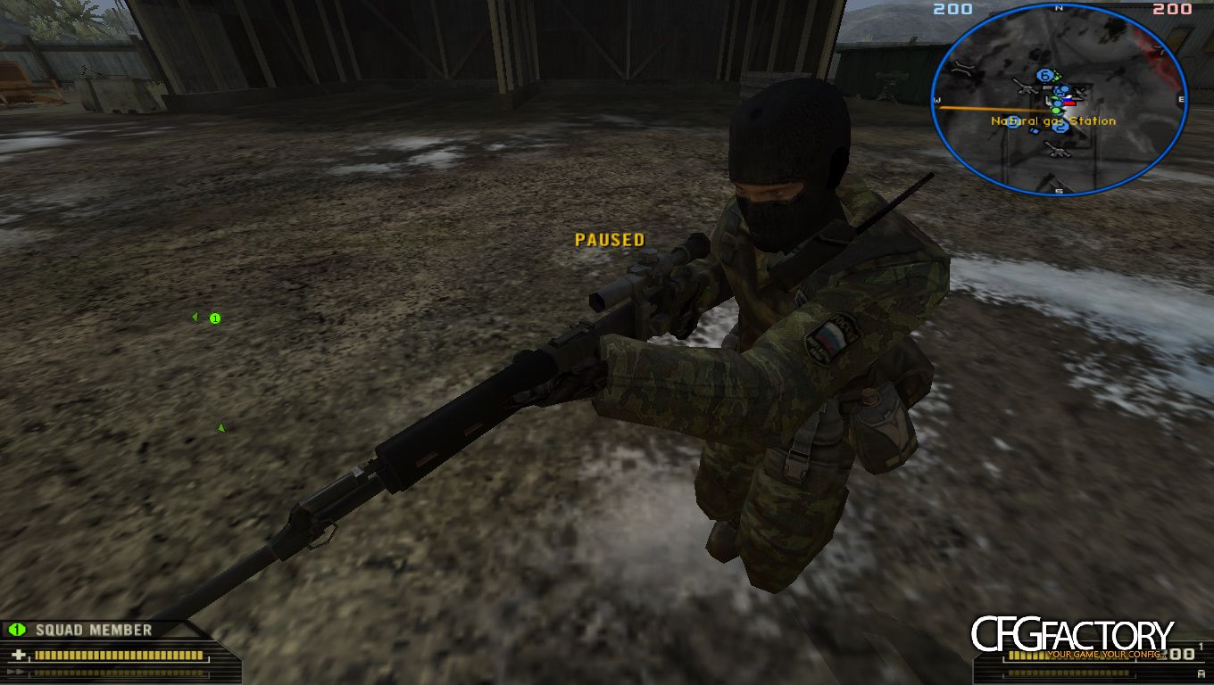 Russian soldiers for ZCF