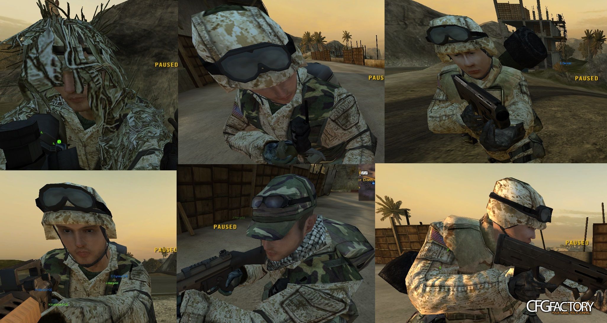 USA Soldiers (Remade Face)