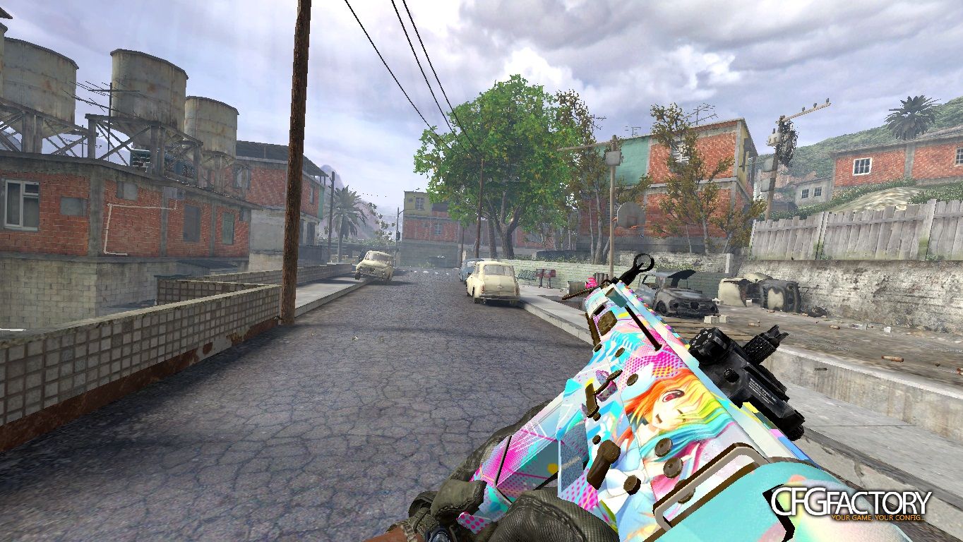 COD:MW2 SCAR-H Rainbow Dash