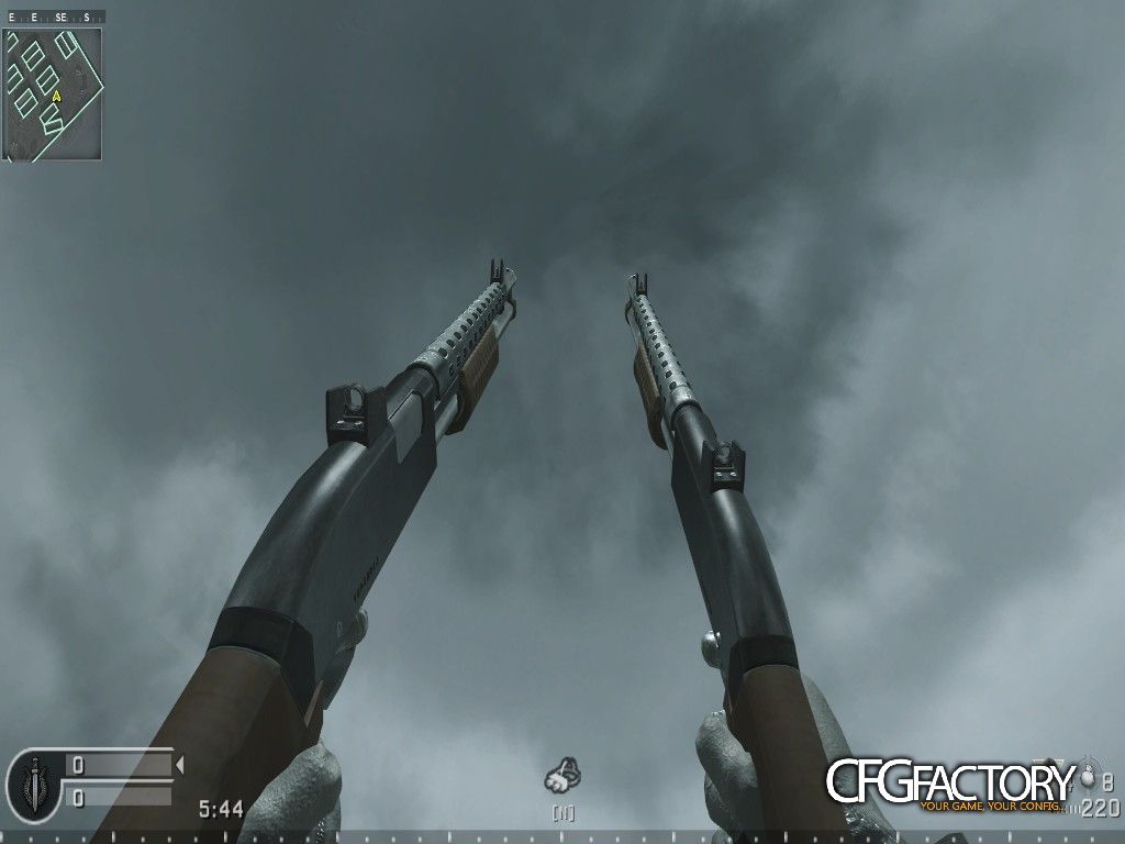 COD4 WINCHESTER1200 AKIMBO