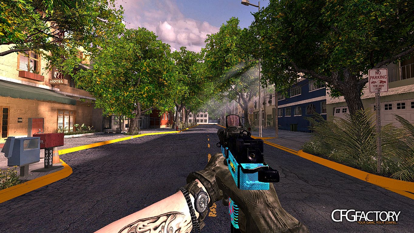 Cod: Mw2 MP9 Skull Splash Like