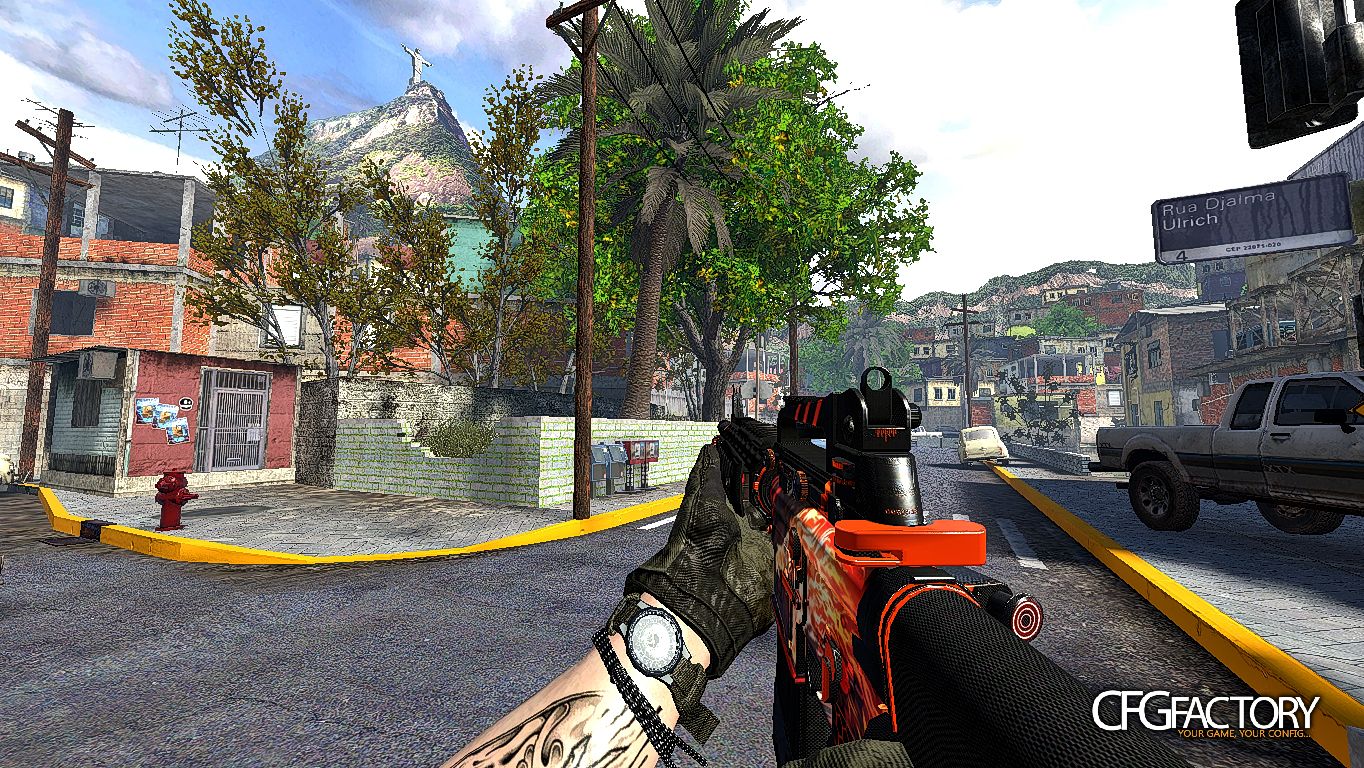 Cod:MW2 M16 CSGO M4A4 Carbon Howl