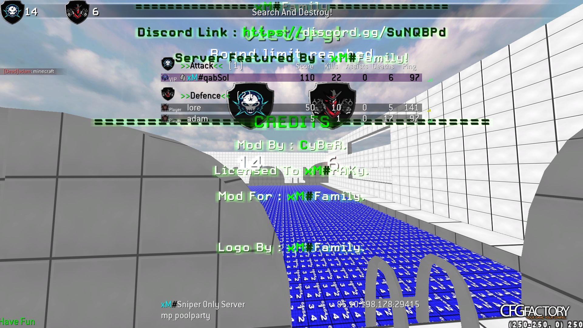 xM#qabSol CfG High fps