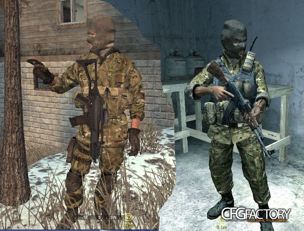 Multicam enemy skins