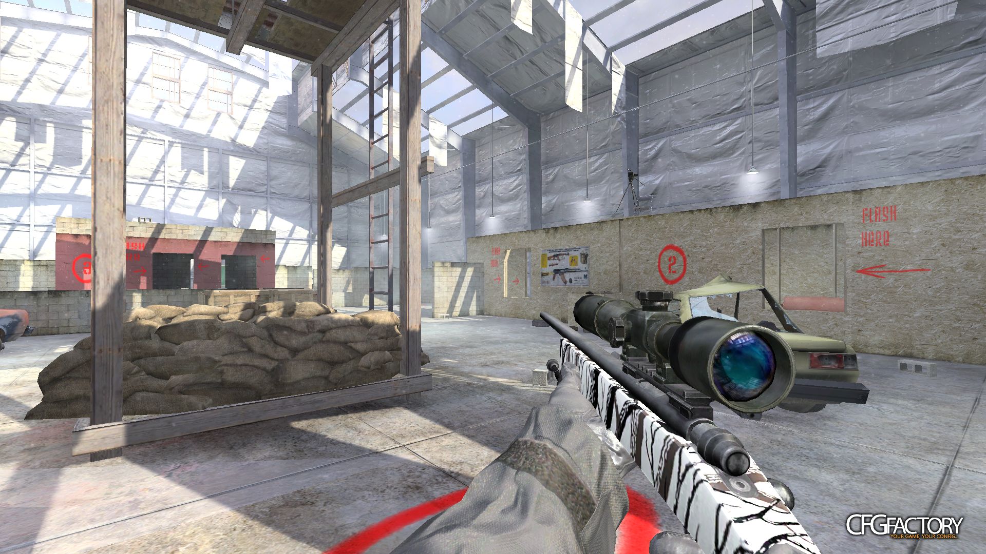 Snow Camo M40A3 (MW3 & Ghosts)