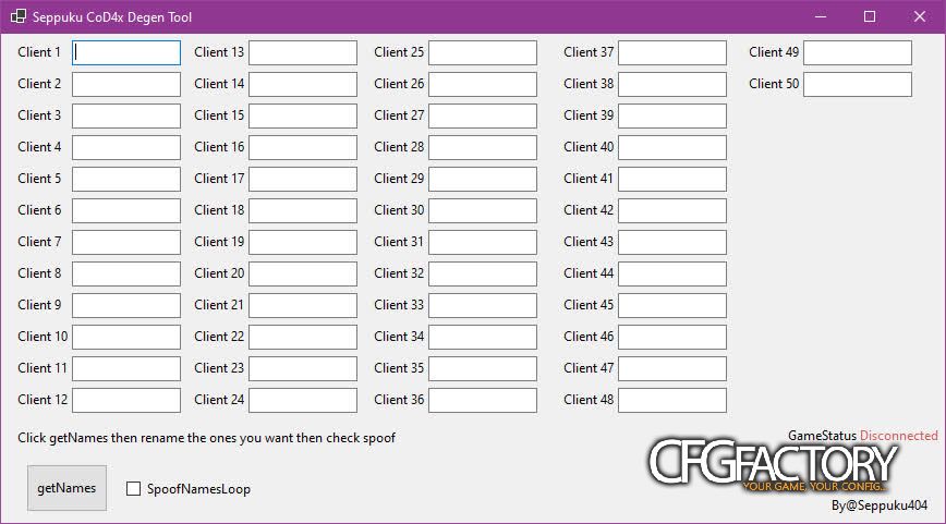 CoD4x Rename Tool