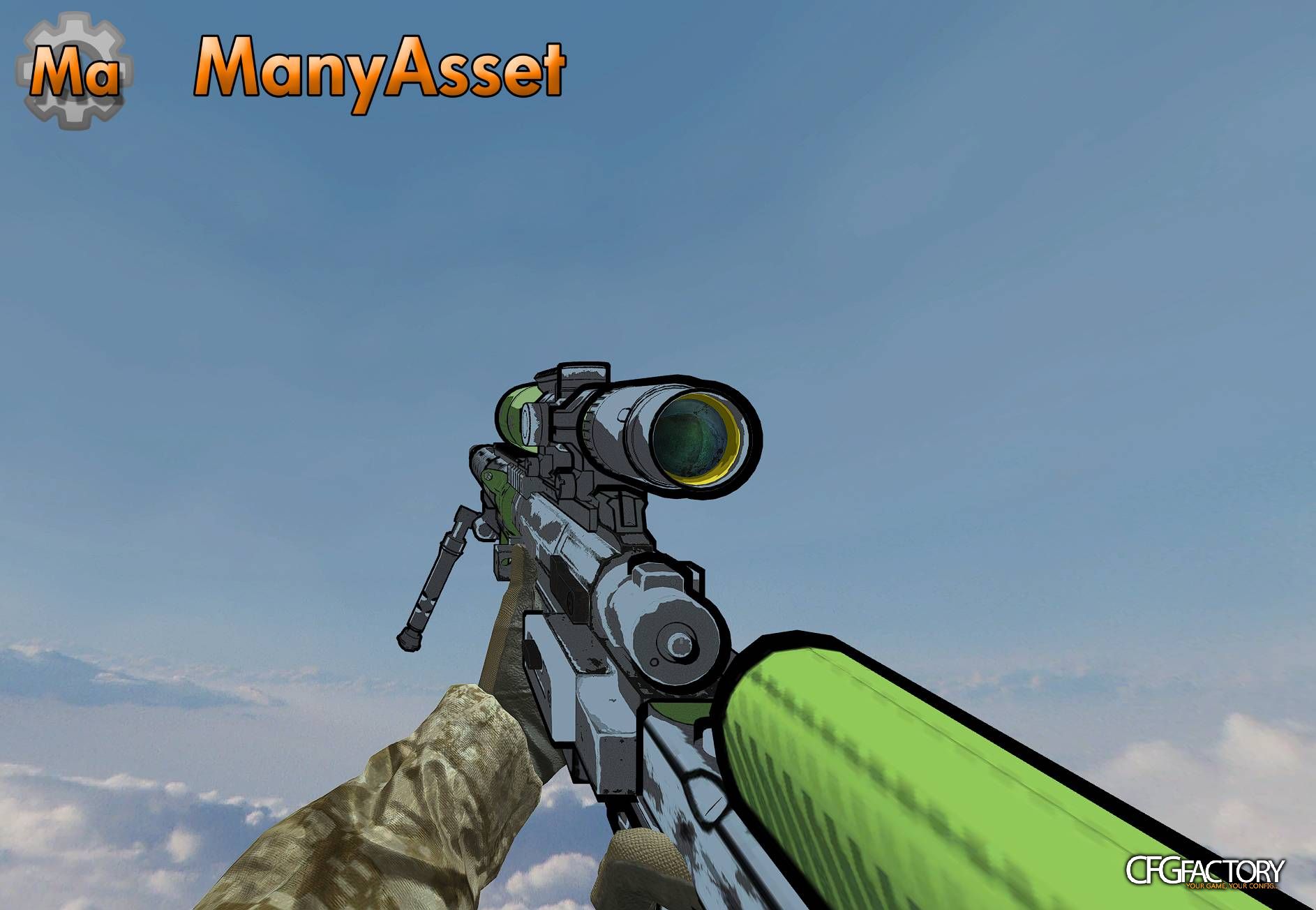 COD:O Intervention Cell shading Sniper