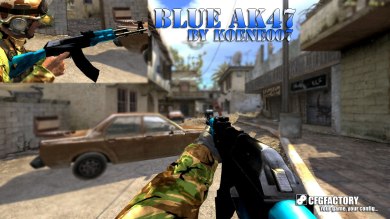 Blue AK47