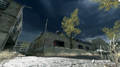 Dark Rainy sky