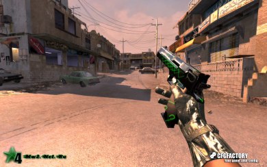 Desert Eagle black and green