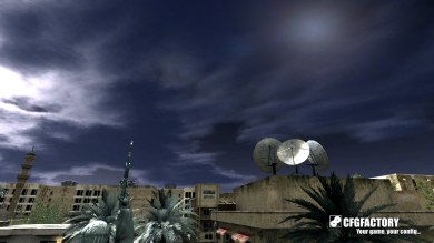 Dark sky from The Colony movie