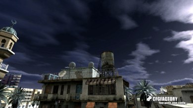 Dark sky from The Colony movie
