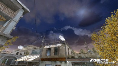 Night sky/stars/clouds
