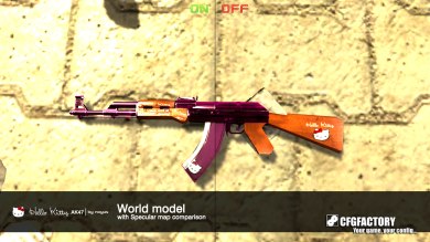 Hello-kitty AK-47