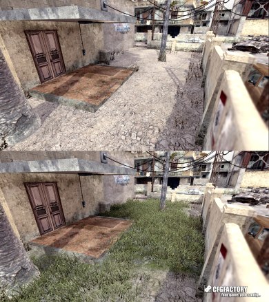 Alpha channel grass