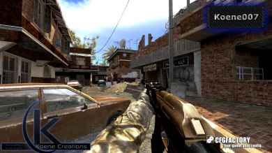 AK47 Modern Gold