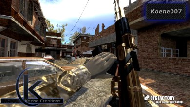 AK47 Modern Gold