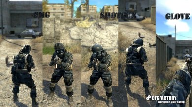 Blue Camo SAS