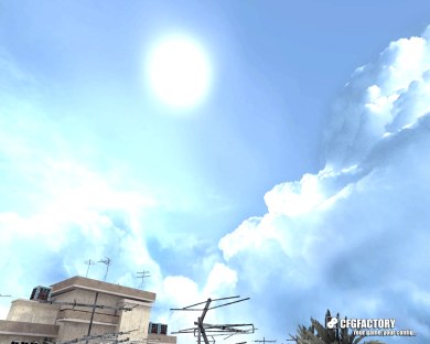 Mirmar blue sky